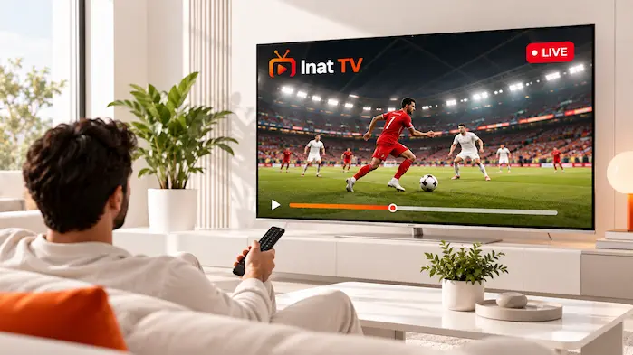 Inat TV canlı maç izleme TV ekranı
