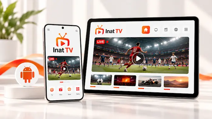 Inat TV Android cihazlarda kullanım